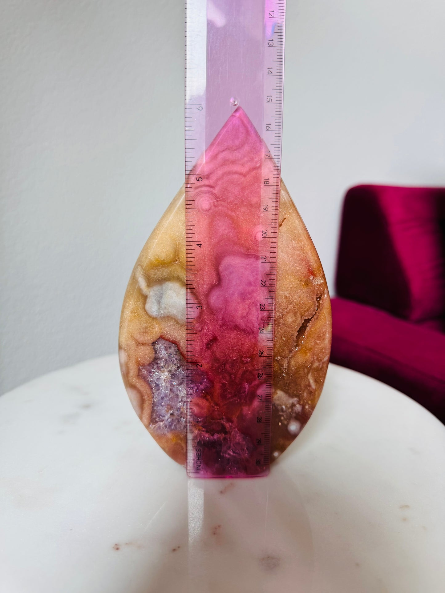Pink Amethyst Flame