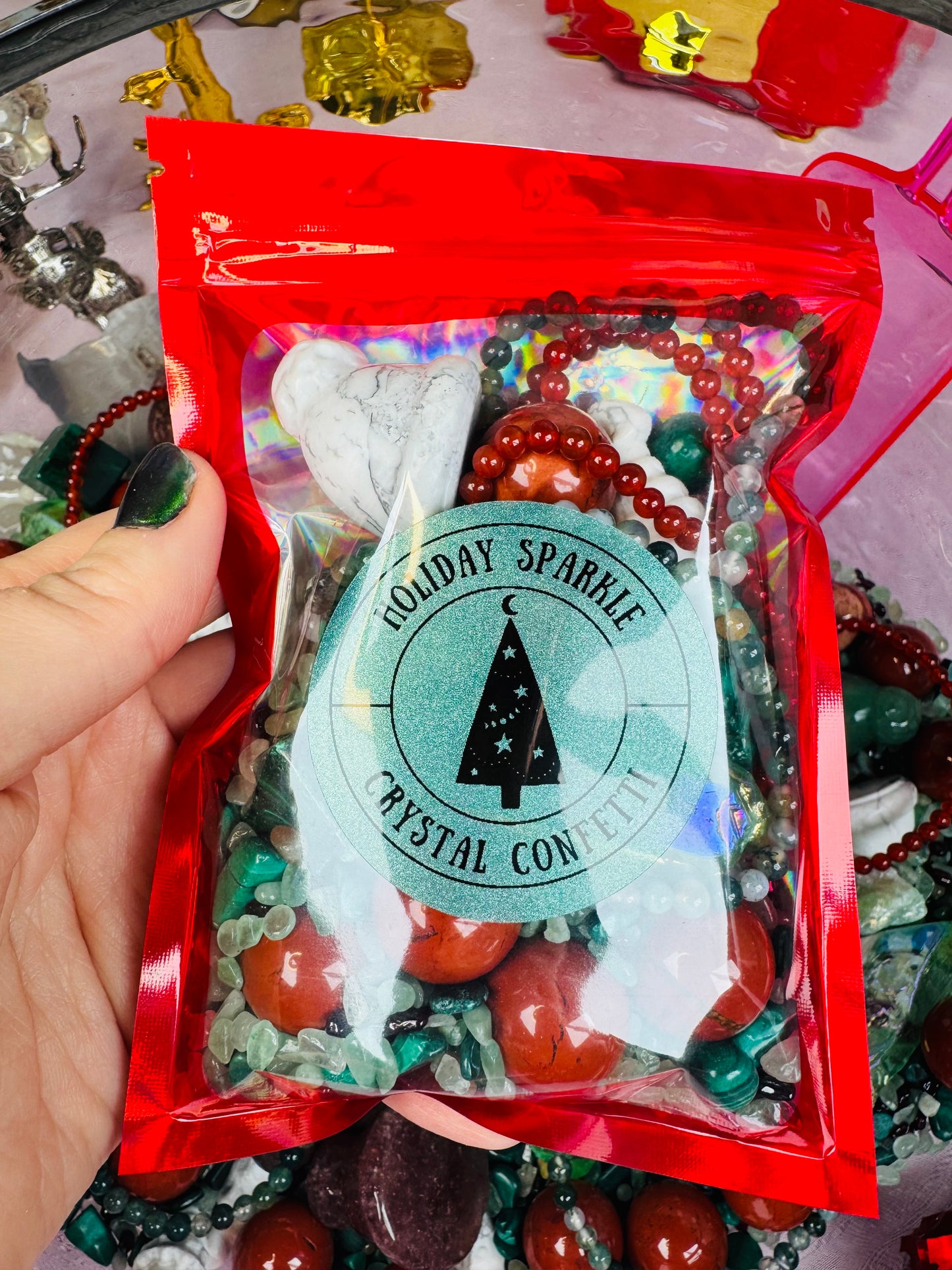 Holiday Sparkle Crystal Confetti