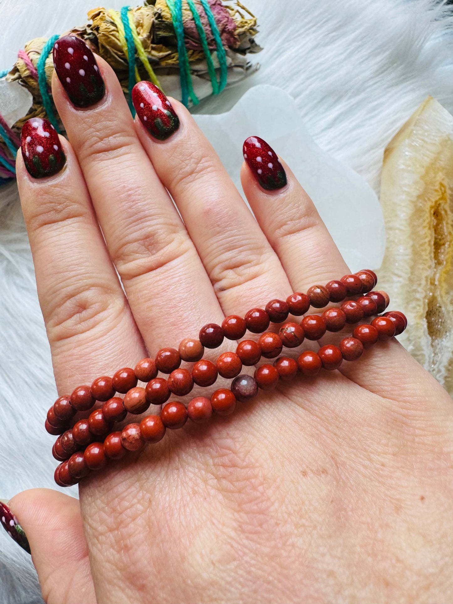 Red Jasper Bracelet