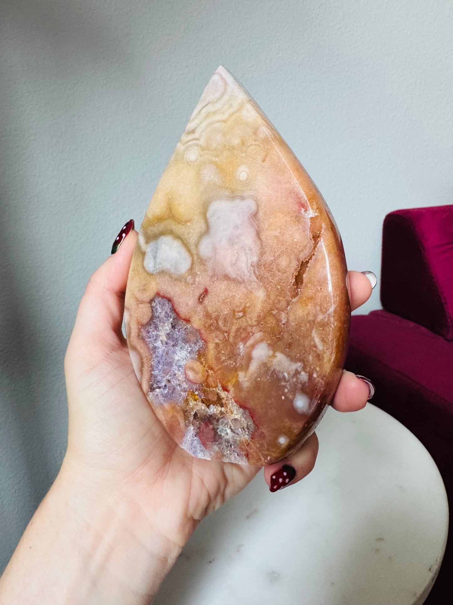 Pink Amethyst Flame