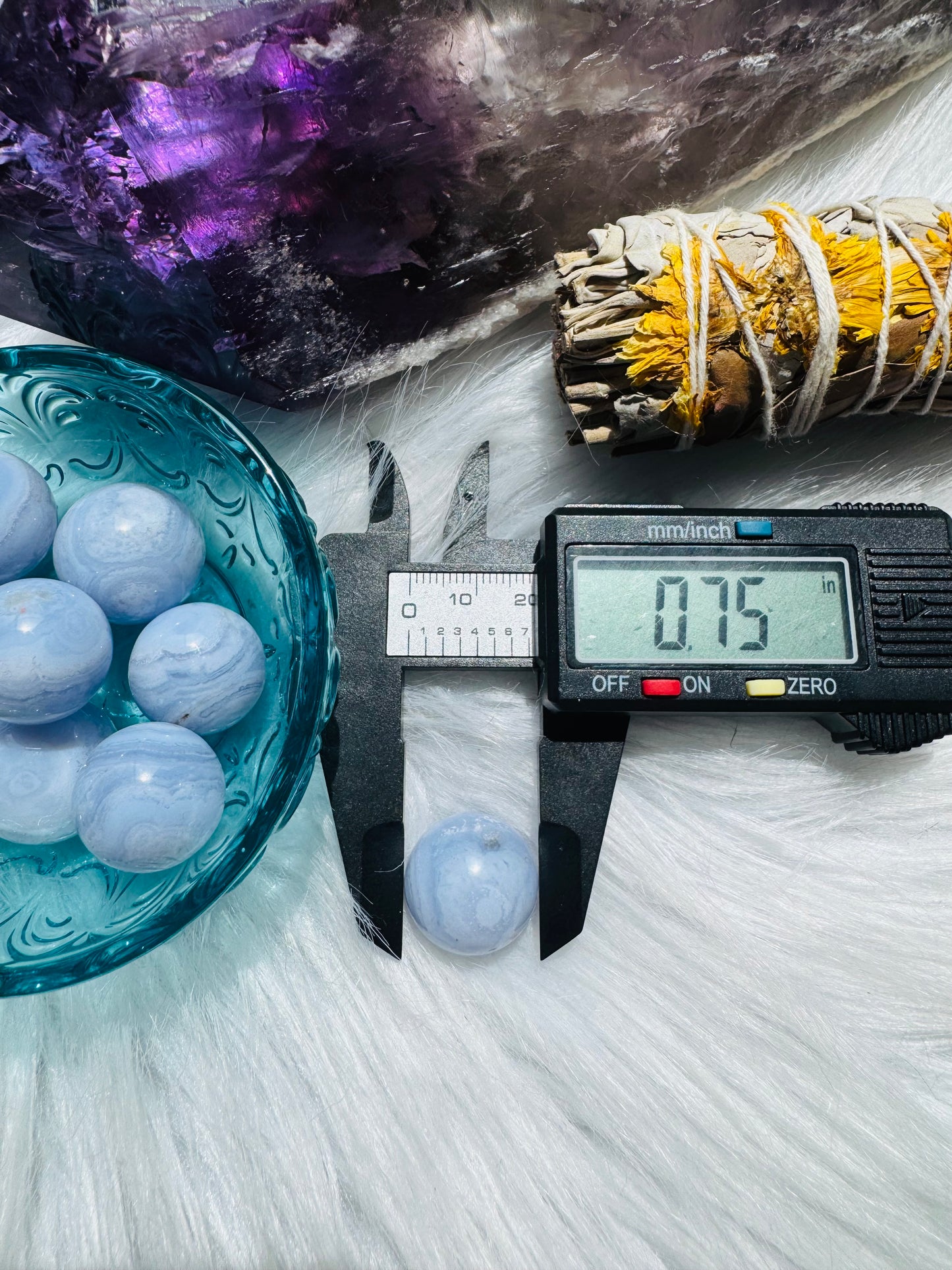 Blue Lace Agate Mini Spheres