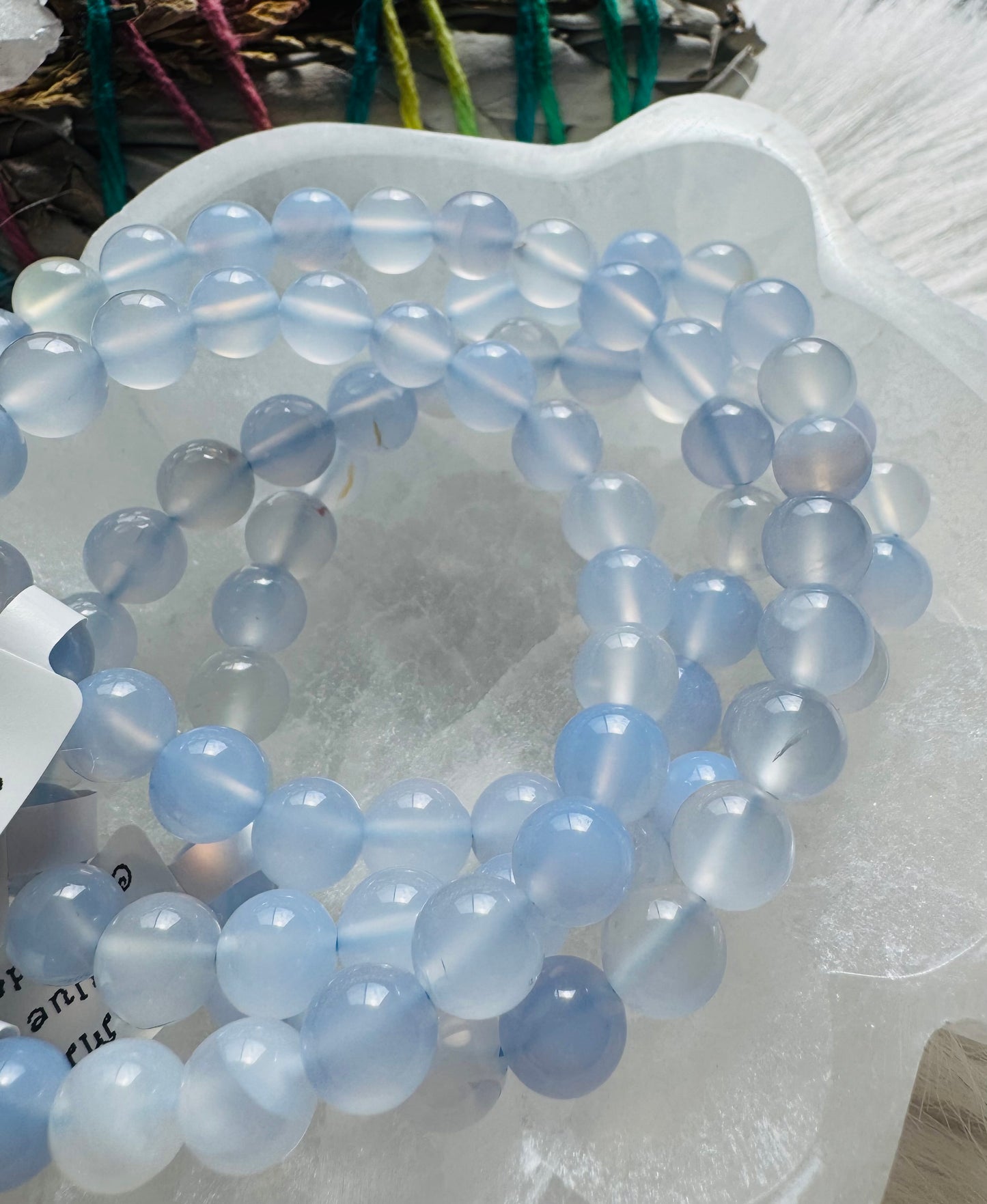 Blue Chalcedony Bracelet