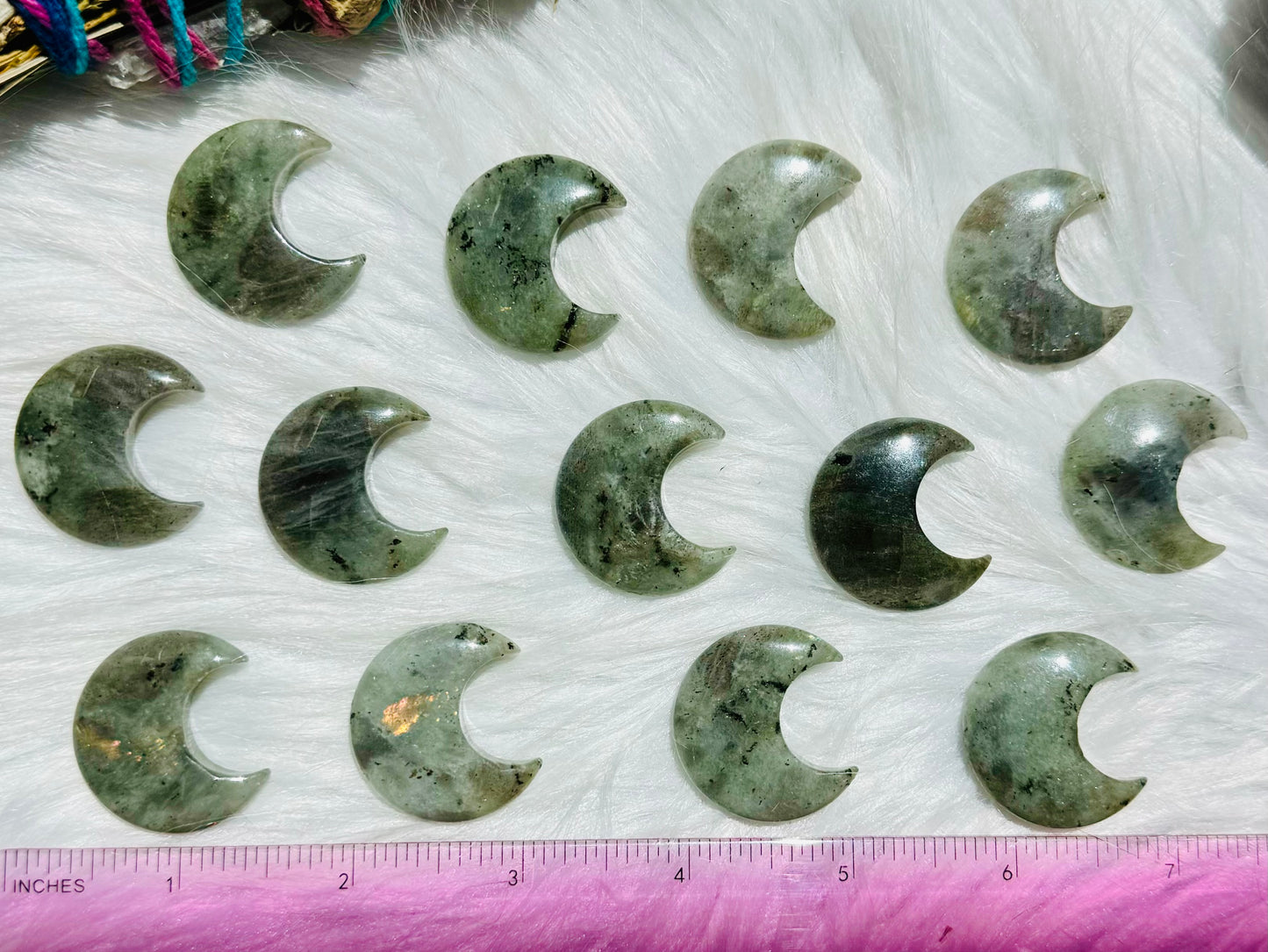 Labradorite Crecent Moon