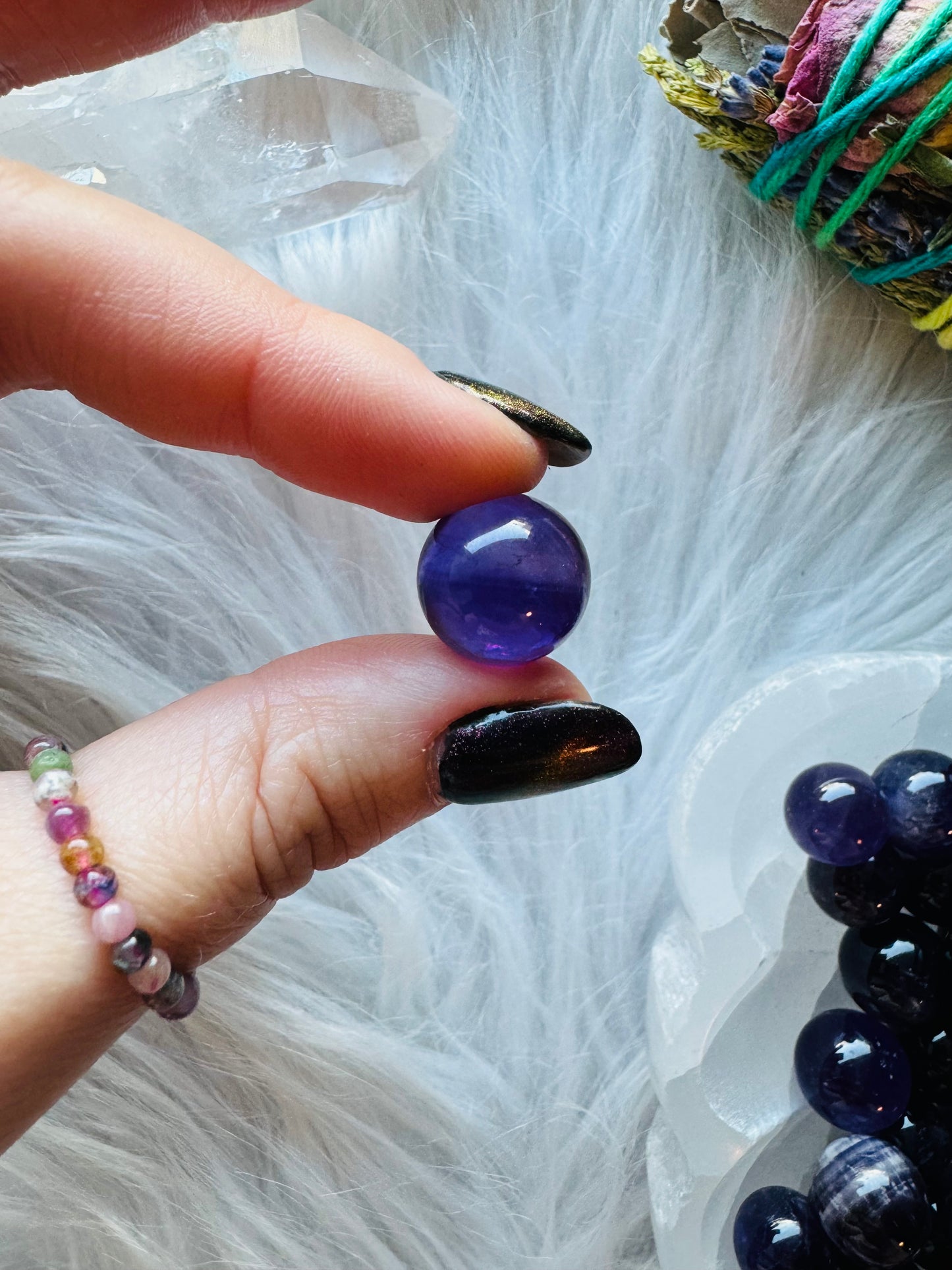 Itty-Bitty Amethyst Sphere