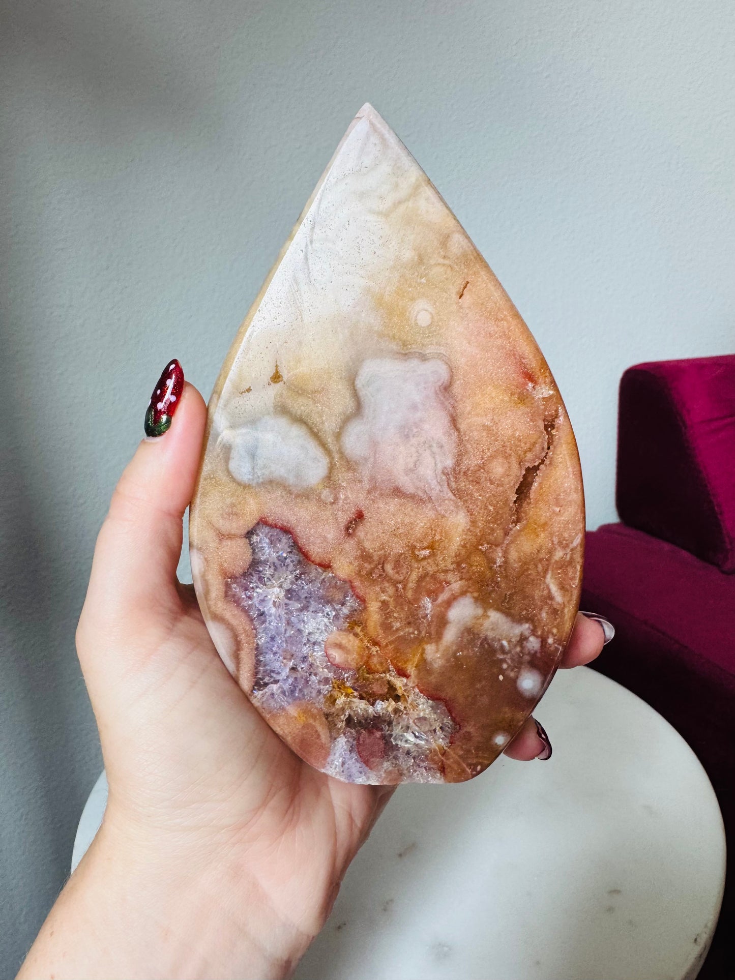 Pink Amethyst Flame